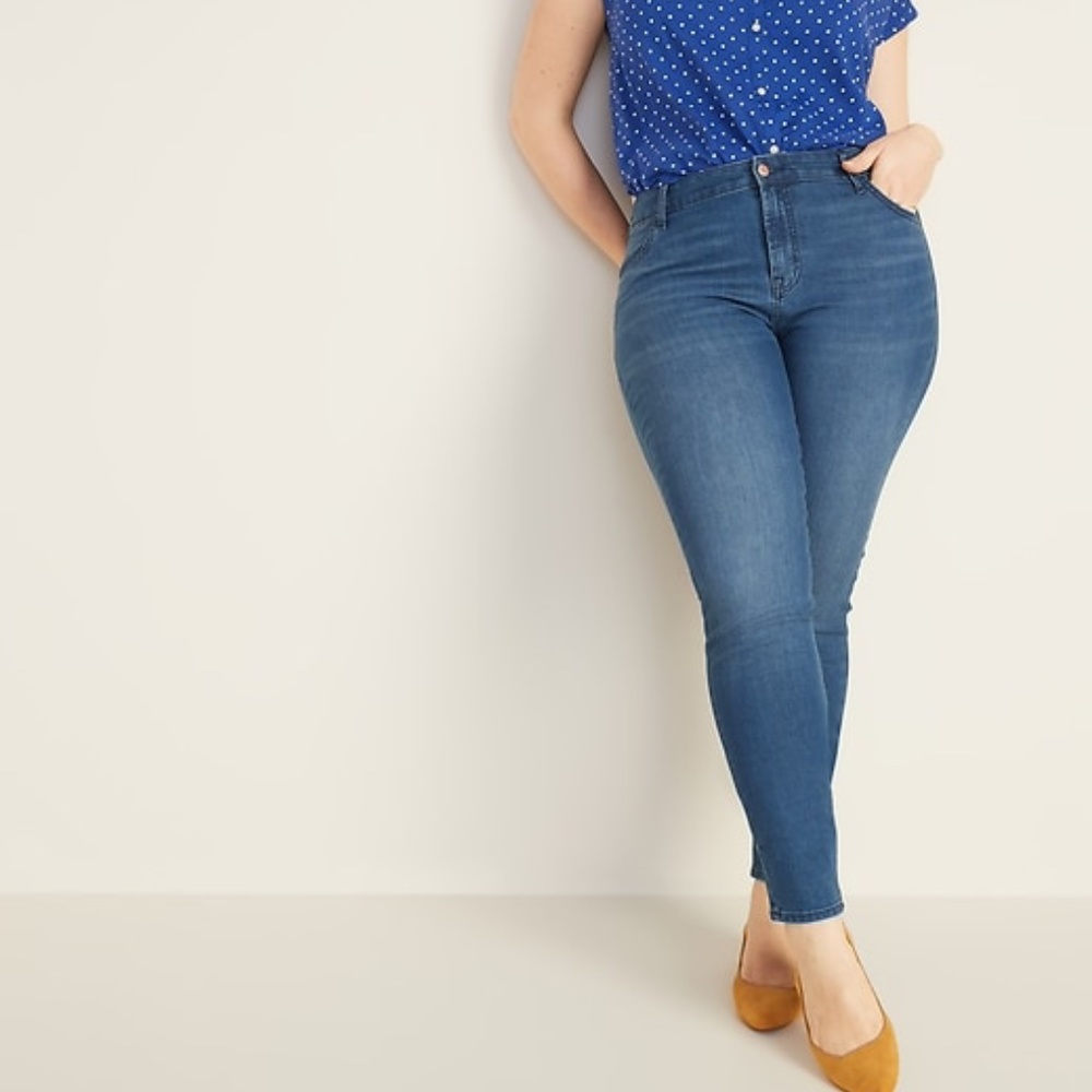 🍬Tall Length Mid-Rise Super Skinny Jeans